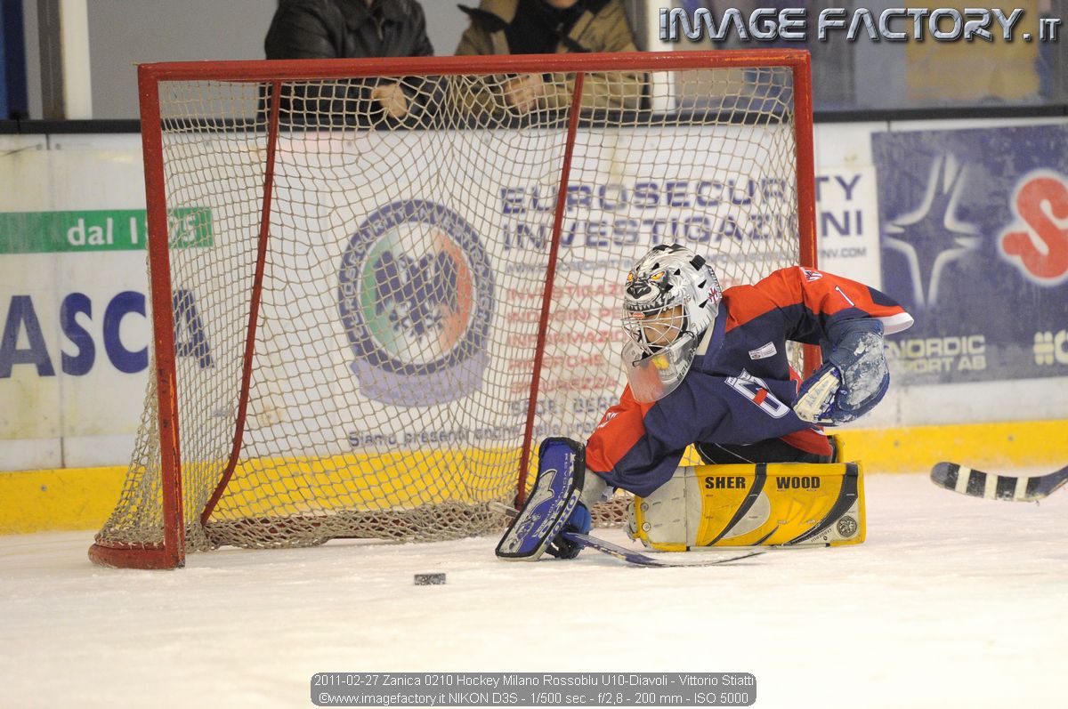 2011-02-27 Zanica 0210 Hockey Milano Rossoblu U10-Diavoli - Vittorio Stiatti